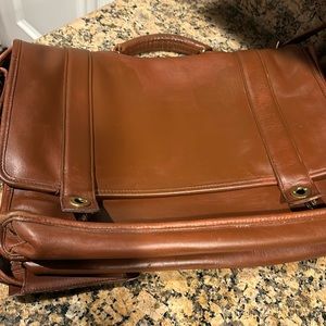 Coach briefcase project piece